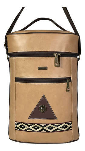 Bolso Matero Porta Termo Termera Matera Equipo Mate Beige