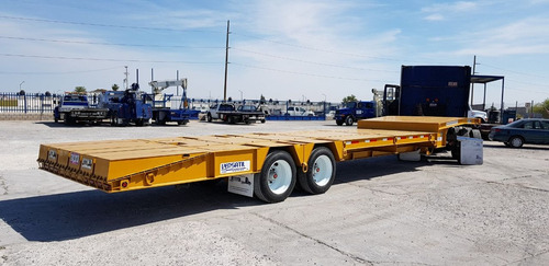 Lowboy Cama Baja Versatil 30t-40 Rampa Manual