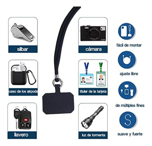 Cordon Correa Universal Para Colgar Funda Celulares