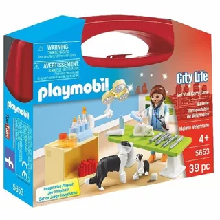 Playmobil 5653 Maletin De Veterinaria Intek Mundo Manias