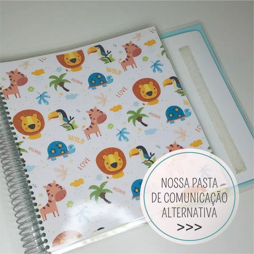 Imagem 1 de 5 de Pasta De Comunicação Alternativa - Pecs - Autismo 35 Figuras