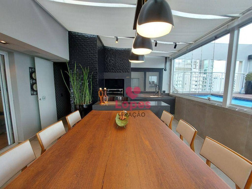Imagem 3 de 30 de Cobertura À Venda, 230 M² Por R$ 2.650.000,00 - Anália Franco - São Paulo/sp - Co0112