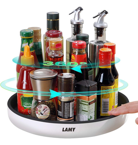 Lazy Susan - Organizador De Cocina, Plato Giratorio Lazy Sus