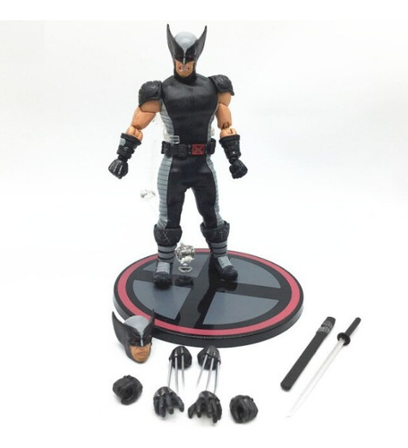 Wolverine Logan X Force Nuevo En Caja Con Base Y Accesorios