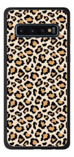 Funda Protector Para Samsung Animal Print Cafe Beige Samsung S23 Ultra