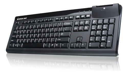 Teclado Lector Tarjeta Inteligente Iogear