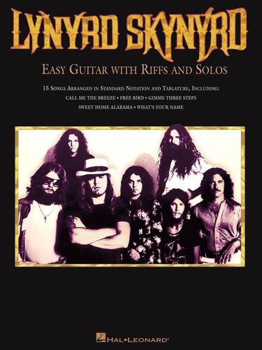 Libro: Lynyrd Skynyrd: Easy Guitar With Riffs And Solos Tab)