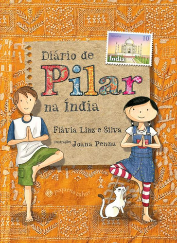 Livro Diário De Pilar Na Índia