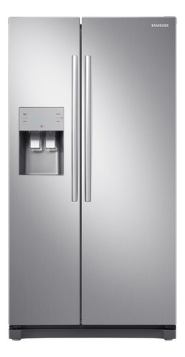 Geladeira Samsung Side By Side Rs50n - 501l - Inox Cor Prata 110V