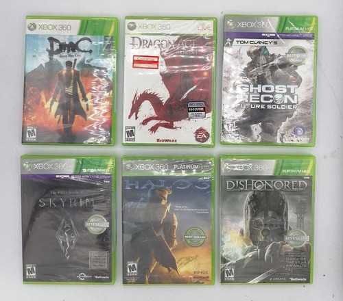 Imagen 6 de 9 de Xbox 360 Juegos Nuevos Originales Y Sellado C/u A 100 Soles!