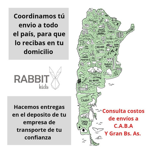 Imagen 9 de 10 de Cuna Charriot Clásica Fragancia Rueditas + Colchon 60x120