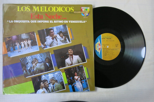 Vinyl Vinilo Lp Acetato Los Melodicos Esta Noche Tropical