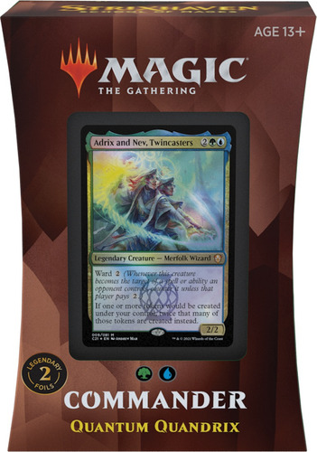 Magic Strixhaven - Quantum Quandrix Commander Deck