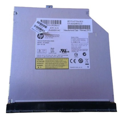 Unidad Lector Cd Dvd  Para Hp Compaq Cq43