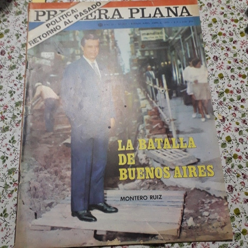 Revista Primera Plana Número 427 1971 Cortazar 