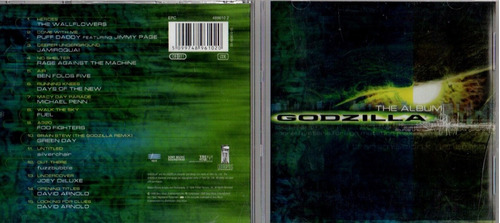 Cd Original Brasil  Banda Sonora Godzilla -the Album 