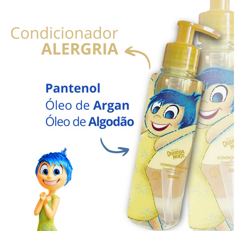Kit Divertidamente Shampoo 300ml Condicionador 200ml Kids