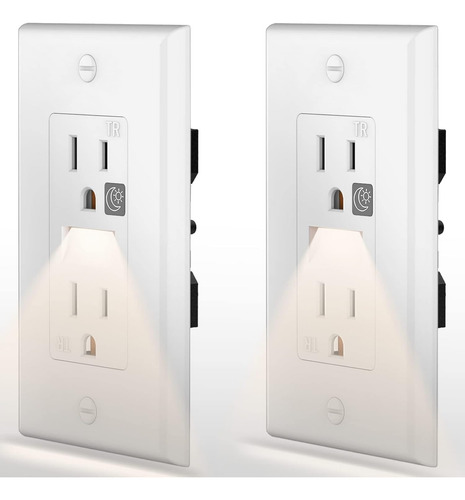 Luz Nocturna Led De Enchufe, Tomacorriente De Luz Noctu...