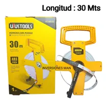 Comprar Cinta Metrica Para Topografo Usos Múltiples Fibra 30 Mts