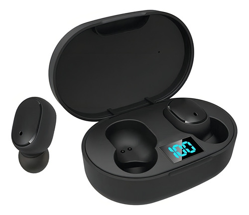 Fone Sem Fio Tws Bluetooth 5.0 E6s - Cor Preto