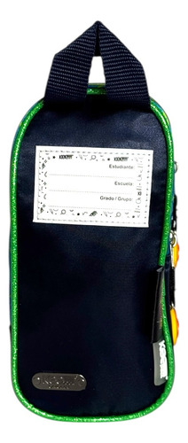 Kit Mochila Dragon Ball Goku Vegeta Lonch Lap Original Prima Azul Azul