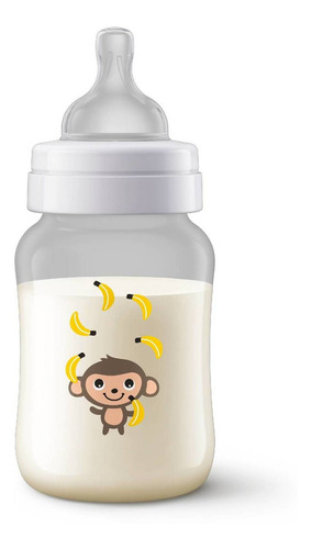 Biberon Anti Cólicos 9oz 260ml Flujo 1m Avent - Valvula 