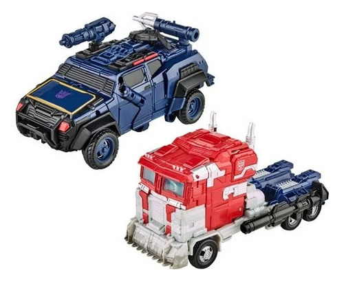 Optimus Prime Y Soundwave 2-pack Transformers Reactivate