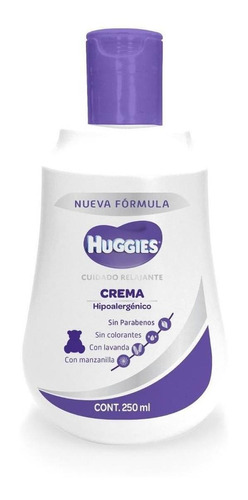 Crema Huggies Cuidado Relajante Manzanilla 250ml