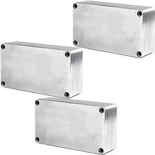 E Soporte 1590b 115x65x35mm Metal De Aluminio De Pedal De Ef