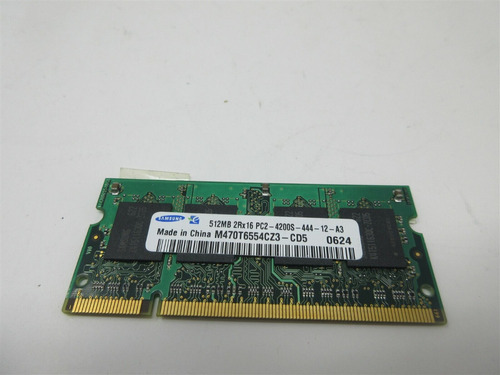 Memoria Ram  512mb 1 Samsung M470t6554cz3-cd5