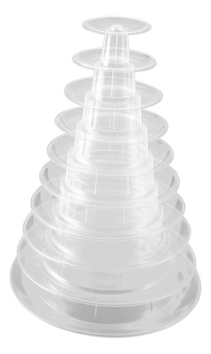 S Expositor De Macarrones Con Forma De Torre De 10 Niveles,