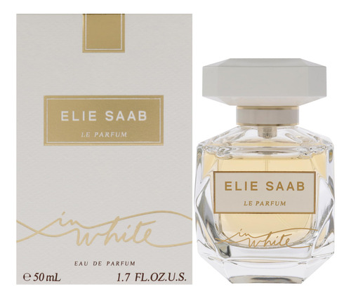 Perfume Elie Saab Le Parfum, En Color Blanco, 50 Ml, Para