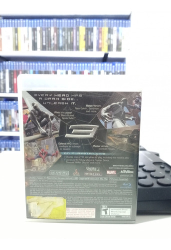 Jogo Ps3 Spiderman 3, Completo, Bem Conservado (Usado)