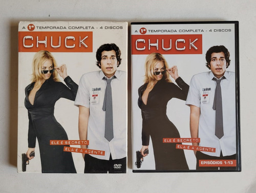 Chuck - 1° Temporada Completa - Dvd (Usado)