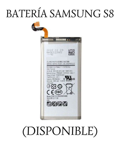 Batería Samsung Galaxxy S8.