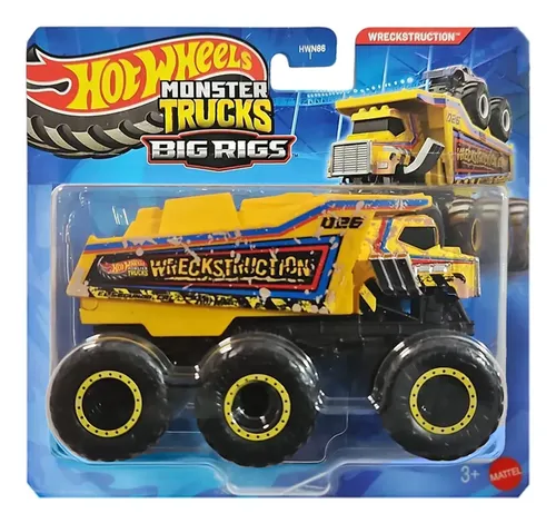 Hot Wheels Super Caminhão Monster Truck Big Rigs Mattel Hvn8 Cor