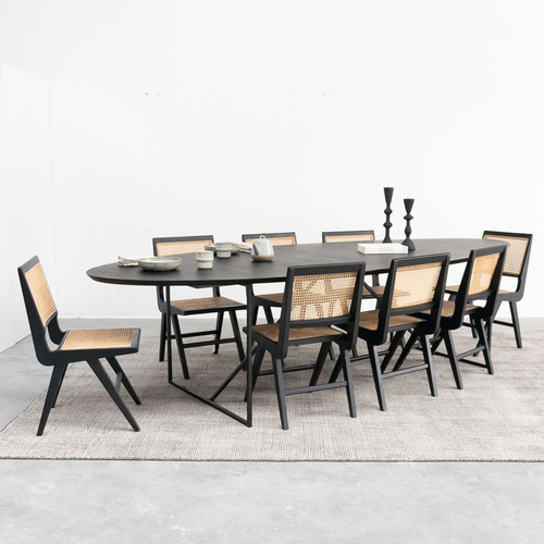 Silla Comedor Madera Pierre Negro Form