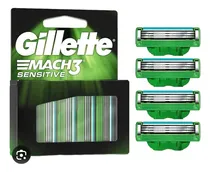 Comprar Blíster De 4 Cartuchos Gillette Mach3 Sensitive 