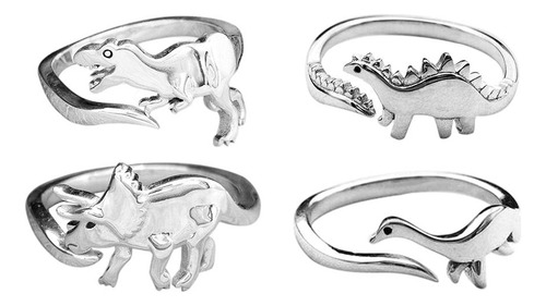 5 Paquete De 5-6 Paquetes De 4 Elegantes Anillos De 5 Piezas