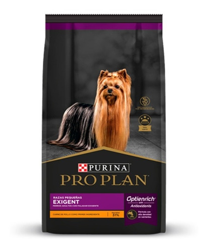 Alimento Balanceado Perro Pro Plan Exigent Small Breed 3 Kg