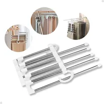Comprar Kit 2 Cabide Organizador Roupas Ideal Para Calças E Bermudas