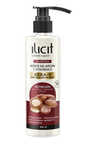 Shampoo Ilicit Kera-v Nutricion 350 Ml