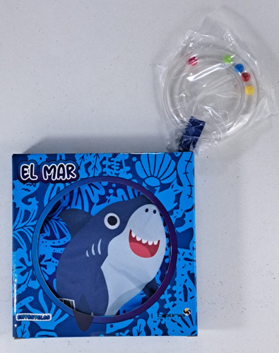 El Mar - Colección Entretelas - Libro De Tela Para Bebes