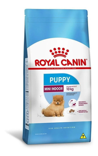 Ração Royal Canin Mini Indoor Puppy 1kg Cães Filhotes Junior