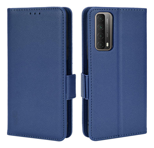 Funda For Huawei Y7a Cartera Magnética Hebilla Lateral De