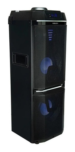 Imagen 2 de 3 de Parlante Noblex MNT670 con bluetooth negro 220V