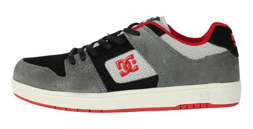 Tênis Dc Shoes Manteca 4 Black Grey Red Original Unissex