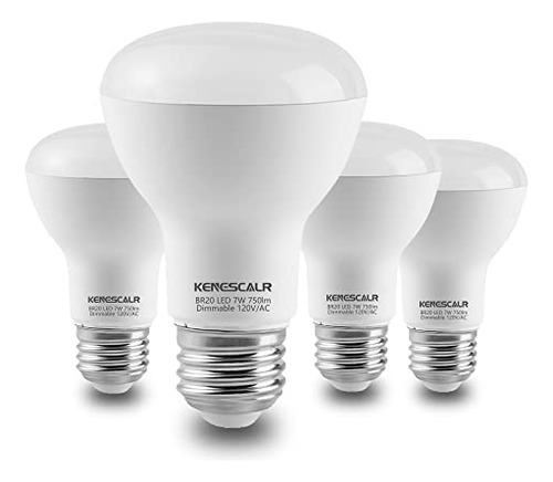 Bombilla Led Br20 De 5000k Blanco Luz De Día, 7w Equiv...