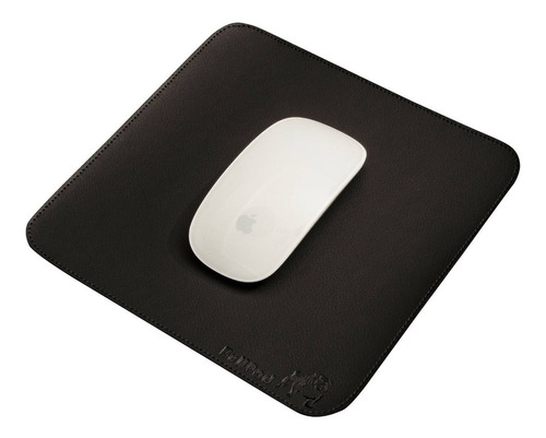 Mousepad Slim Em Couro Sintético 20x20cm Bullpad