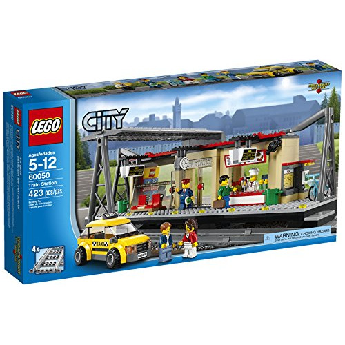 Juguete De Construcción Lego City Trains Train Station 60050